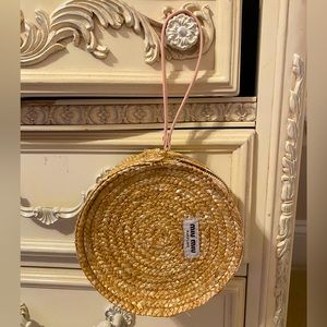 Miu Miu Parfums- cute mini straw wristlet